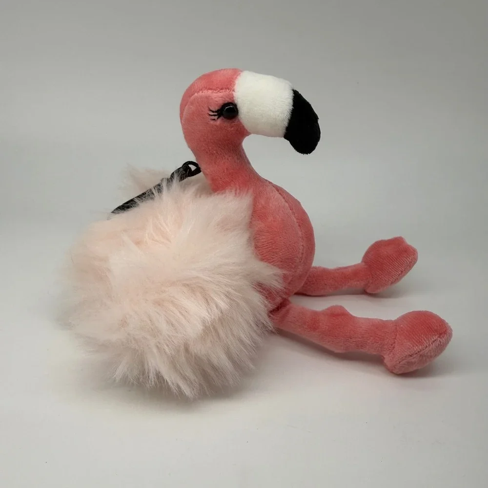 Scentsy Buddy Clip Farah Flamingo Pink Fluffy Plush Backpack Charm Scented